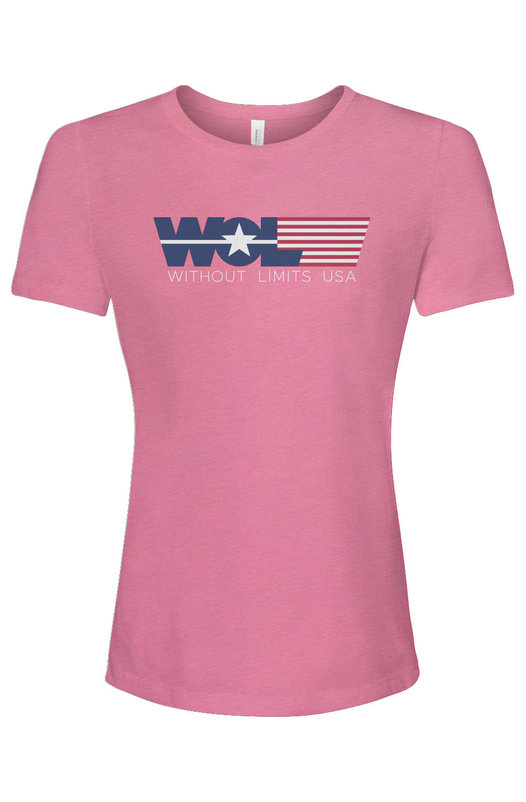 WOL USA Ladies' Relaxed Fit Triblend Tee