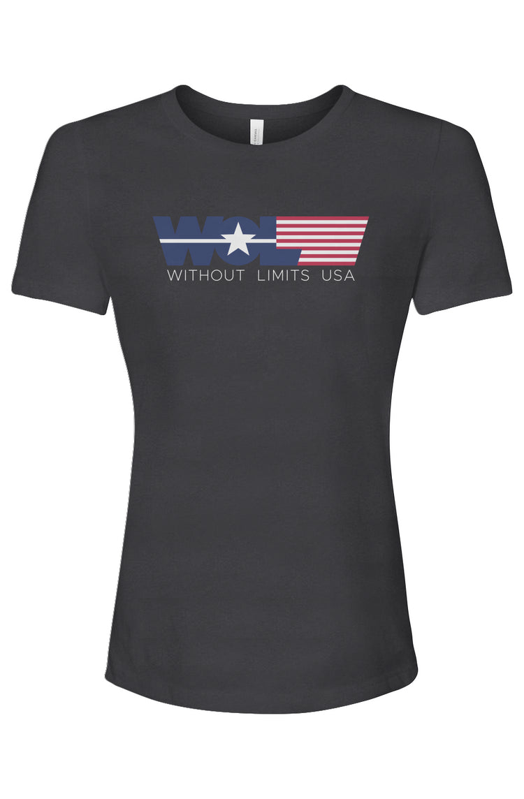 WOL USA Ladies' Relaxed Fit Triblend Tee