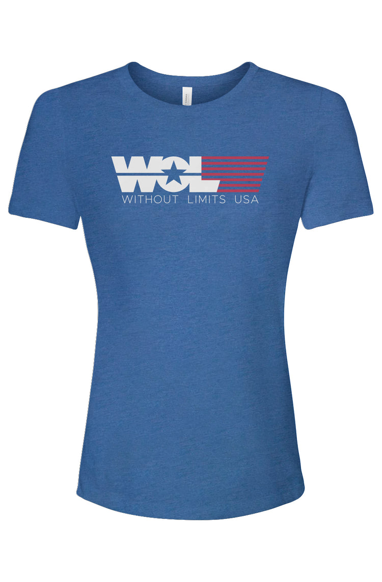 WOL USA Ladies' Relaxed Fit Triblend Tee