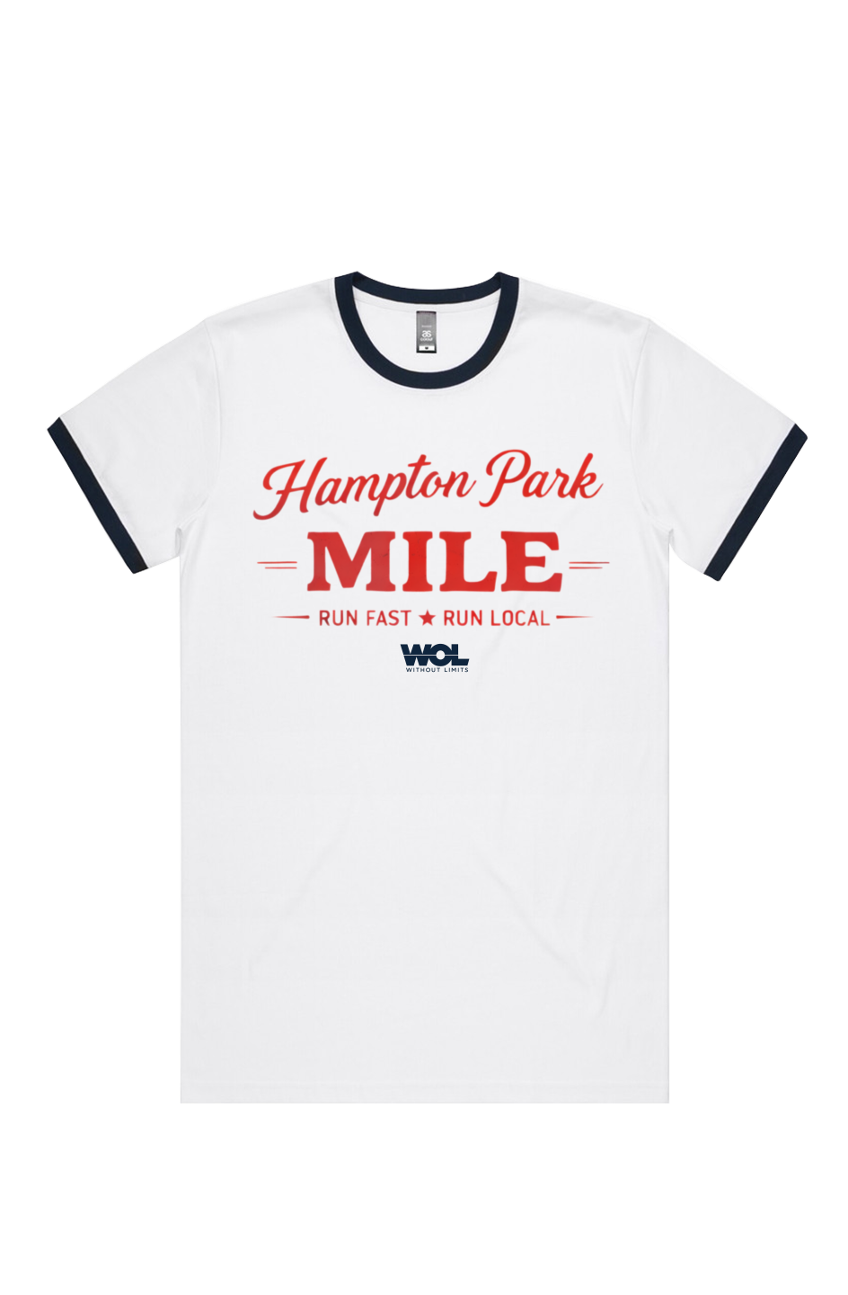 Hampton Park Mile Vintage Ringer Tee