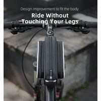 ROCKBROS Cycling Bike Top Front Tube Bag Waterproof Big Capacity Cycling Frame Bag Black