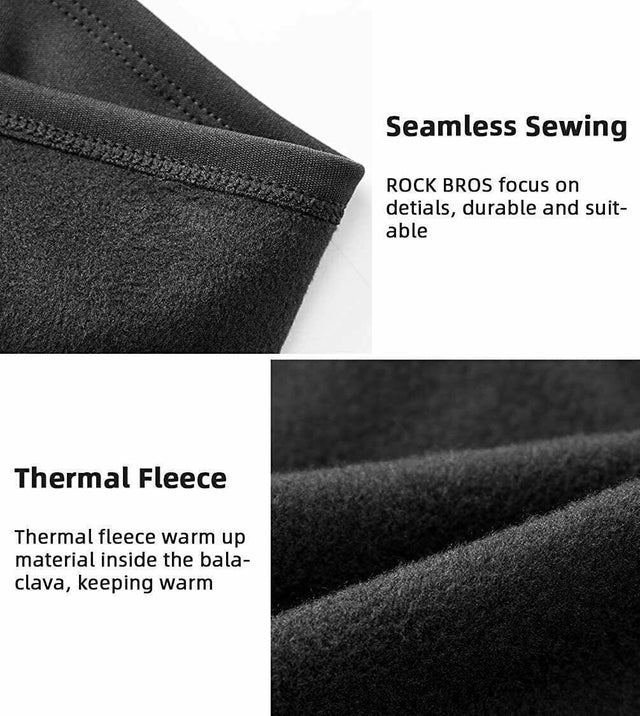 ROCKBROS Bicycle Motorcycle Mask Thunderstorm Hood Halfcap Winter Cap