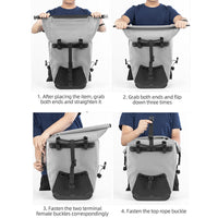 Deluxe Large Capacity Bicycle Saddlebag in Various Colours