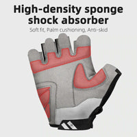 ROCKBROS Mountain Bike Gloves Shock Absorption Half-finger Reflective Gloves-S227