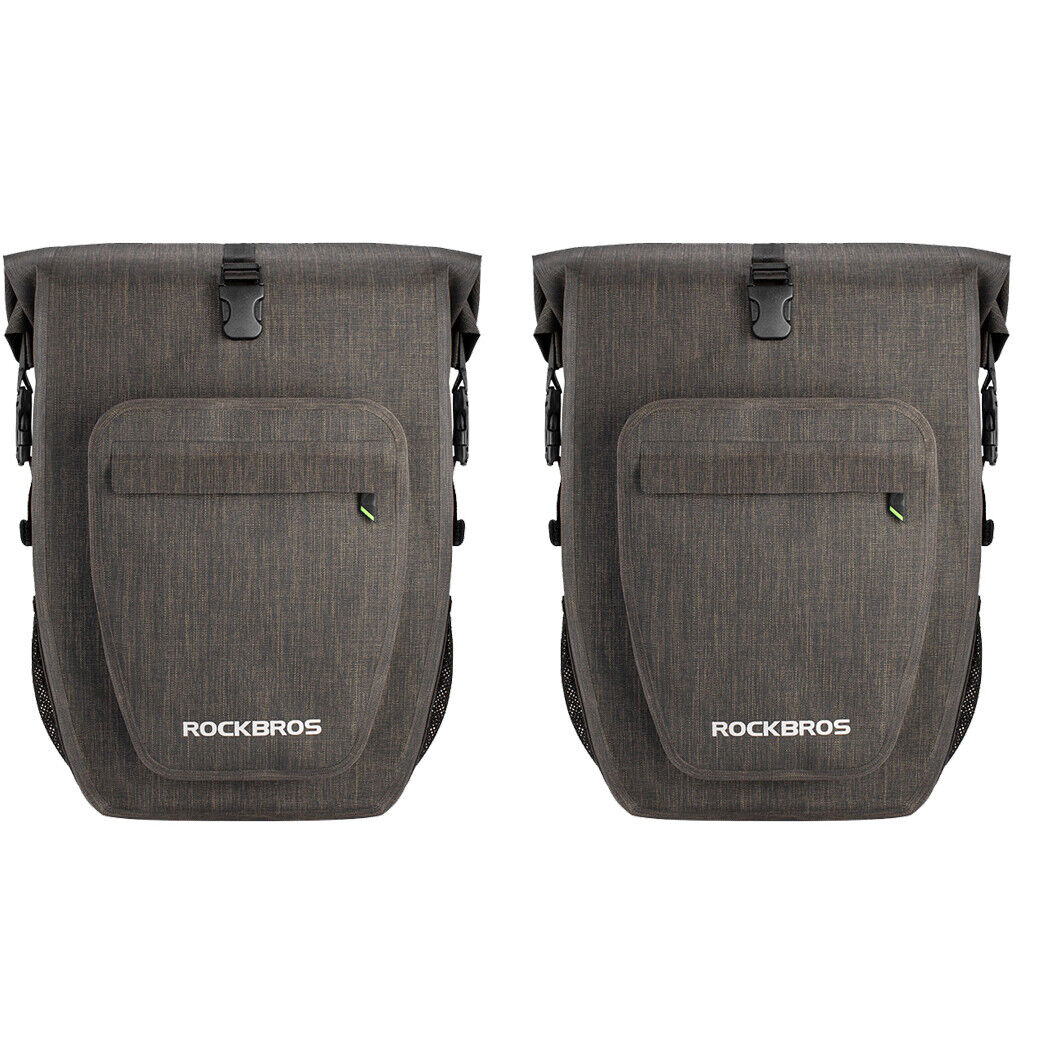 ROCKBROS Pro Cycling Saddlebag in Grey or Black - Single/Pair
