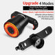 ROCKBROS Q5 Smart Brake & Tail Light - USB Rechargeable, Waterproof