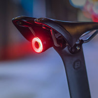 ROCKBROS Q5 Smart Brake & Tail Light - USB Rechargeable, Waterproof
