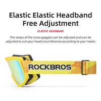 ROCKBROS UV400 Wind-proof Snow Ski Goggles
