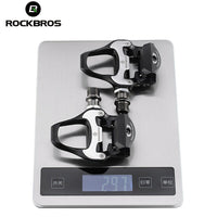 ROCKBROS Self-Lock Road Bike Pedals with Shimano SPD-SL/Look KEO Cleat System (Pair)