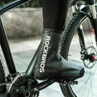 ROCKBROS Winter Cycling Shoes Cover Rain Boot Cover Skiing Shoe Cover