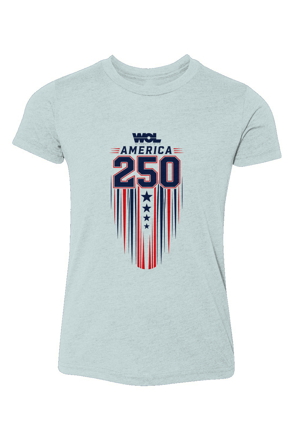 WOL America 250 Triblend Tee