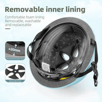 ROCKBROS Safety Skateboard Helmet Child Riding Lightweight Bike Adjustable Lovely EPS
