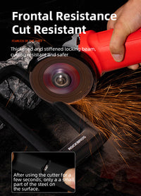 ROCKBROS Motorcycle Bicycle U-Lock Anti-Theft Thickened MTB Bike Lock Alloy Steel 3 Keys