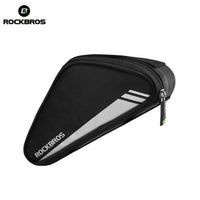 ROCKBROS 0.7L Bicycle Frame Bag - Reflective, Tool-free Install
