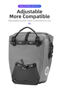 Deluxe Large Capacity Bicycle Saddlebag in Various Colours
