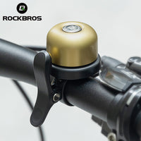 ROCKBROS Bike Bell Ring Horn Classic Bicycle Bell Anti-Theft for Adults Suitable for 0.87‘’/22.2mm Diameter Handlebar