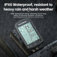 ROCKBROS Wireless Bike Computer - ANT+ Bluetooth, Multi-GPS, Waterproof