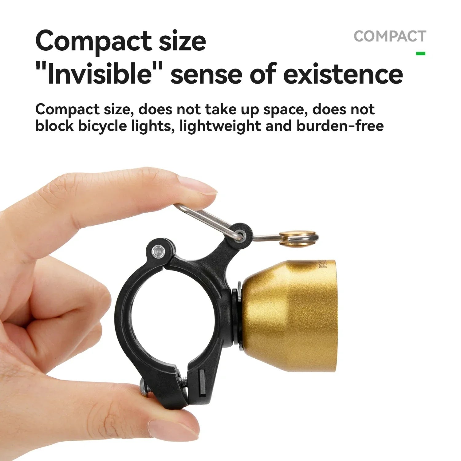 Alloy Bell Vintage Trophy-Shaped Copper 90 dB