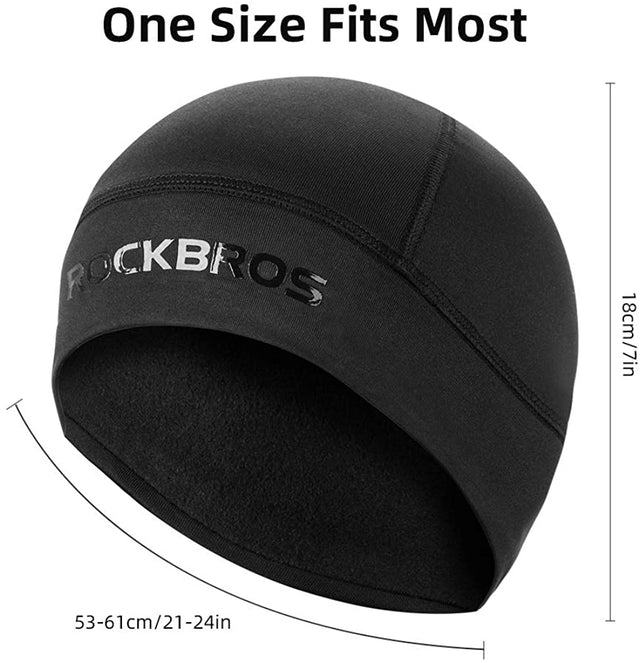 Rockbros Skull Cap Helmet Liner for Men & Women Thermal Warm Cycling