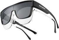 Polarized Glasses Fit Over UV400 Sunglasses for Men Women