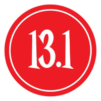 2.5-inch Round Runner Stickers (You Choose the Design & Color) SET OF 4