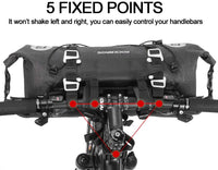 ROCKBROS- Large Bike Handlebar Waterproof Bag