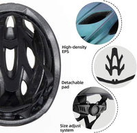 ROCKBROS Lightweight Cycling Helmet with Removable Goggles  Sun Visor