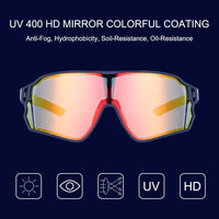 ROCKBROS Polarised Full Lens Sunglasses Cycling Bicycle Glasses Outdoor Sports Eyewear UV400