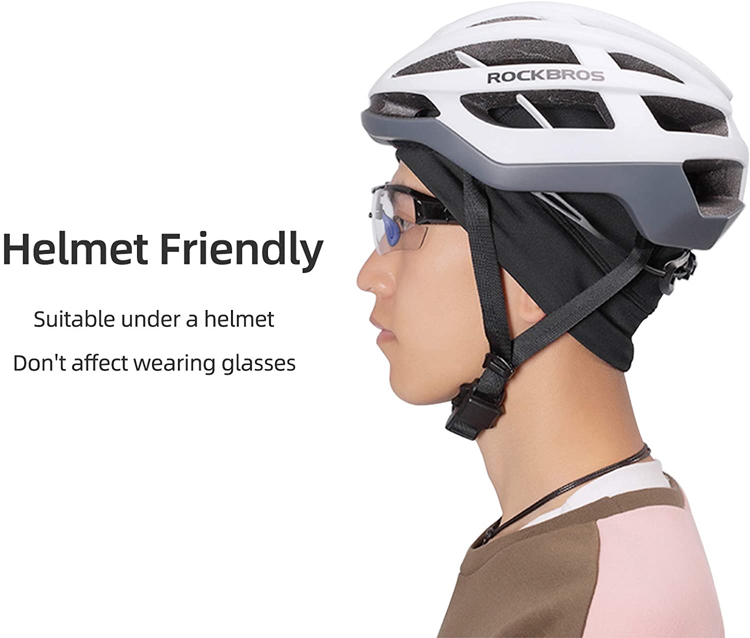 Rockbros Skull Cap Helmet Liner for Men & Women Thermal Warm Cycling
