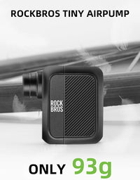 Mini Electric Bike Pump Portable 100 PSI with Type-C Charging