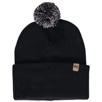 Midweight - Everyday Knit Cuff Pom Beanie 100% Merino Wool