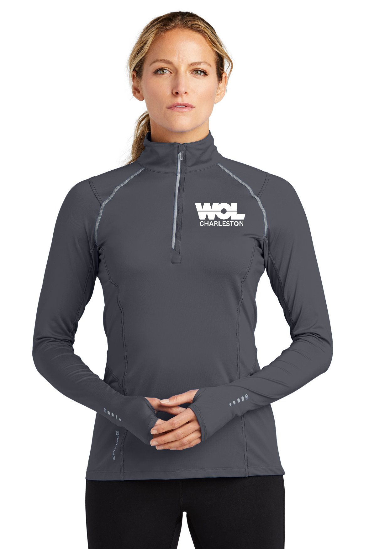 Ladies' OGIO® Nexus 1/4-Zip Pullover w/ Thumbholes