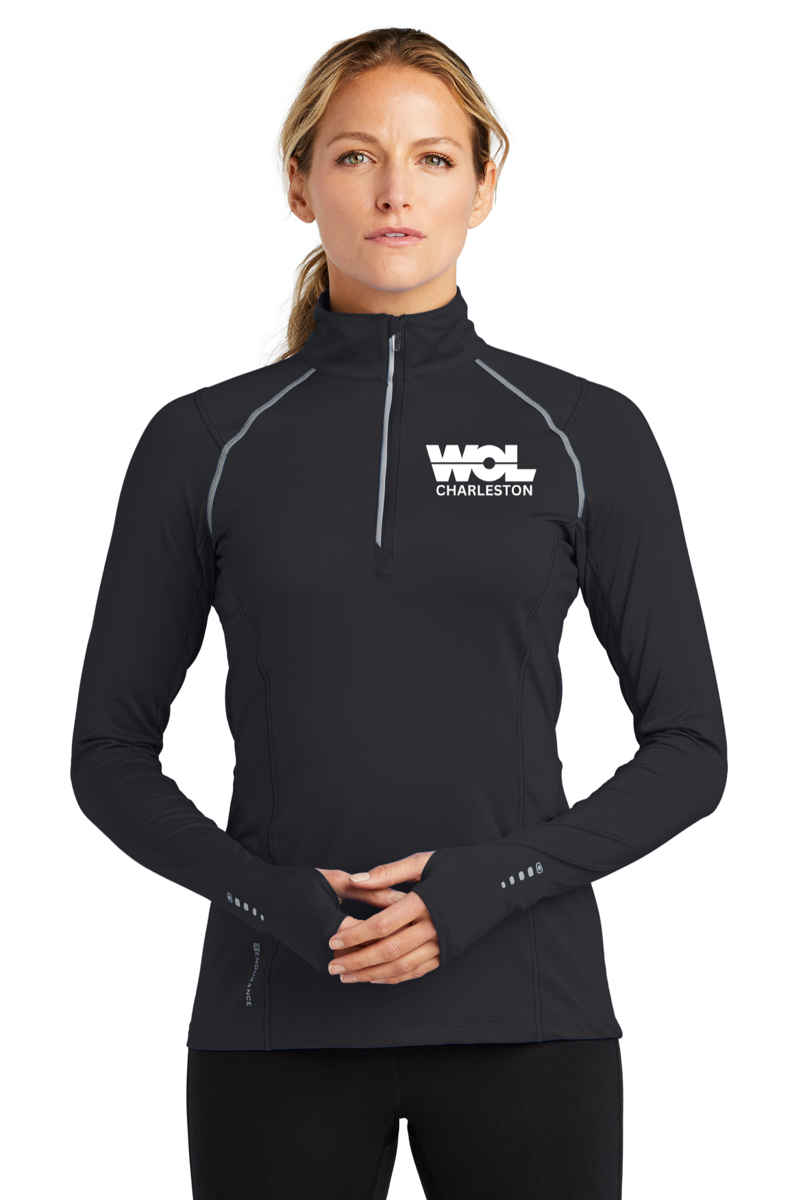 Ladies' OGIO® Nexus 1/4-Zip Pullover w/ Thumbholes