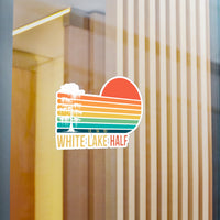 White Lake Half Vinyl Decals