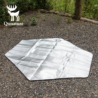 Qunature Double-Sided Aluminum Picnic Tent Mat Waterproof Camping Pad