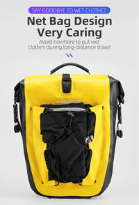 Deluxe Large Capacity Bicycle Saddlebag in Various Colours