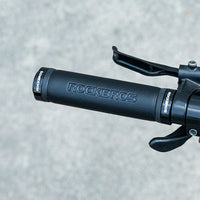 ROCKBROS Microfiber Leather Bike Grips with Aluminum Lock