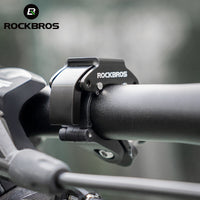 ROCKBROS Bike Mini Hidden Bell Loud Sound Aluminum Alloy Warning 100db Bell of Bicycle Handle Portable Cycling Equipment Fit MTB Road Folding Bike