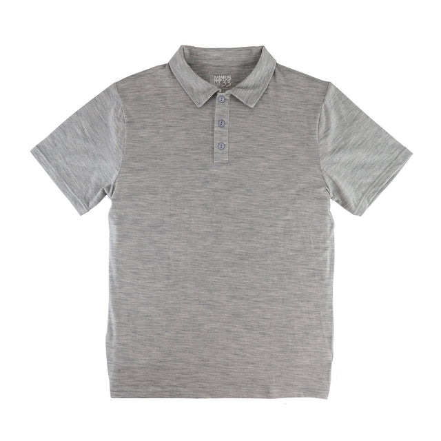 Micro Weight - Men's Wool Polo Woolverino