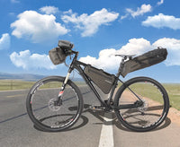 Waterproof Handlebar Bags Front 2 Dry Packs for MTB Road Bicycles 19-20L