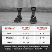 MudGear Hybrid Training Sock (BLUE)