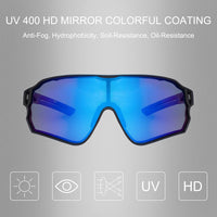 ROCKBROS Polarised Full Lens Sunglasses Cycling Bicycle Glasses Outdoor Sports Eyewear UV400
