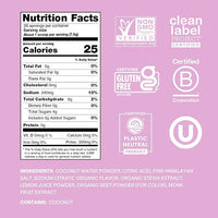 Cure Hydration | Plant-Based Electrolyte Drink Mix | No Added Sugar | FSA-HSA | Dehydration Relief Powder Made with Coconut Water | Non-GMO | Vegan | 28 Servings Jar - Watermelon