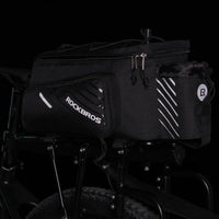Pro Bicycle Rear Rack Bag with Extra Pockets