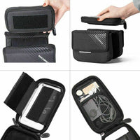 ROCKBROS 6.0" Bike Phone Holder Bag - Durable, Touchscreen, Large Capacity