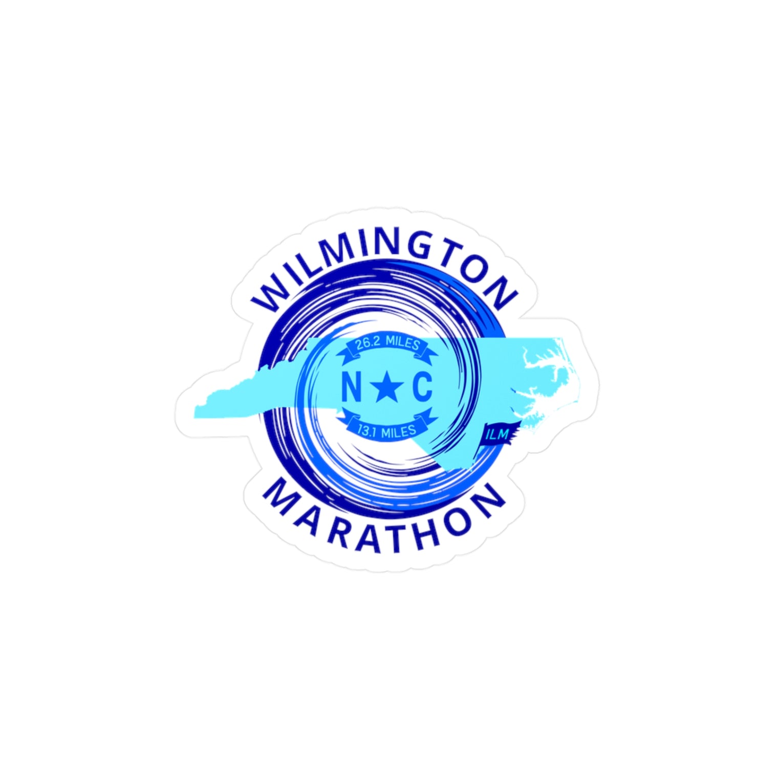 Wilmington Marathon Vinyl Decals