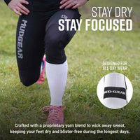 Tall Compression Socks (White)