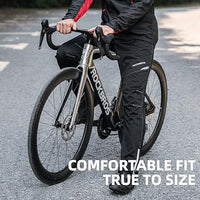 Cycling Pants for Men Windproof Thermal Fleece Winter Athletic