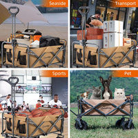 Qunature 330LB Capacity Foldable Wagon