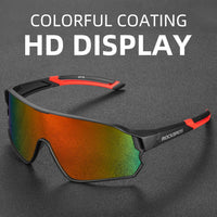ROCKBROS Polarised Full Lens Sunglasses Cycling Bicycle Glasses Outdoor Sports Eyewear UV400